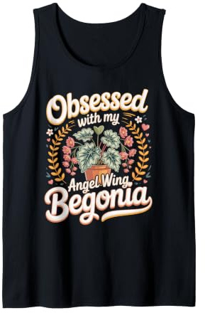 Obsessed with My Angel Wing Begonia Houseplant Tank Top