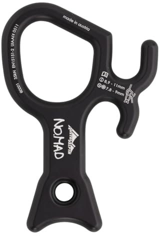 AustriAlpin NO.MAD abseilgerät für Canyoning 35kN eloxiert