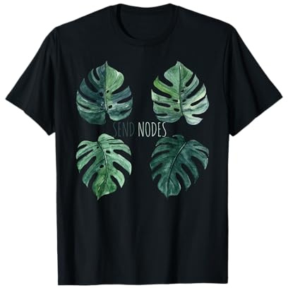 Send Nodes Monstera T-Shirt