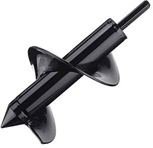 DIY & Tools/Hardware 8x18/8x22cm Garden Auger Small Earth Planter Drill Bit Post Hole Digger Earth Planting Auger Drill Bit for Electric Drill (Size : 8 x 18cm)