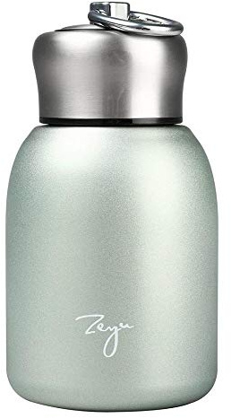 280ML Mini Thermosflasche Vakuumflasche Wasserflasche Auslaufsicher Grün
