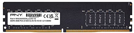 PNY Performance DDR4 8GB 2666MHz RAM Memoria de Escritorio
