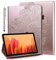 GLANDOTU Case for Lenovo Tab P11 Pro 2nd Gen 11.2 inches 2022, Folio Flip Wallet PU Leather Cover with Pen Holder for Lenovo Tab P11 Pro Gen 2 Tablet Case (free Stylus Pen)- Rose gold