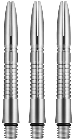 Shot! Dart Mako Titanium skaft skaft skaft dartskaft för steeldarts & softdarts (mellanmediate)