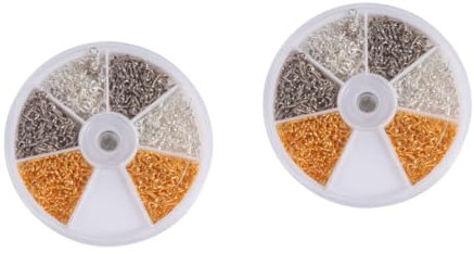 iplusmile 2 Packungen Schaf Augenhöhle Haken nägel set gehlnagelset Schafaugenschrauben kurze schrauben Schraube Auge Mini-Augenschrauben für Schmuck Gewindehaken Augenhöhlenring für Schafe