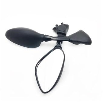 Motorrad-Spiegel Motorrad Schwarz Rückansicht Spiegel Für B&MW Für S1000RR Für S 1000 Für RR Für HP4 2010-2014 Motorrad Rückansicht