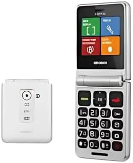 BRONDI Flipper - TELEFONO CELLULARE SENIOR Bianco