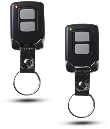 Paquete de 2 mandos a distancia para puerta de garaje 890MAX compatibles con LiftMaster Sears Craftsman Chamberlain 371LM 373LM 891lm 893lm 971LM 973LM 81LM, morado, amarillo, naranja, rojo, verde