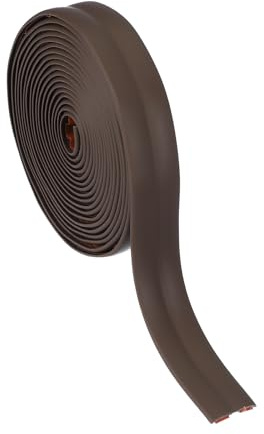 PATIKIL Protector de Esquinas para Pared 2cm x 3 Metros Café | Protector de Borde Autoadhesivo Flexible Moldura para Techo Encimera