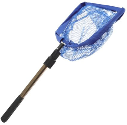 Hemobllo Tischtennisball-Picker Mit Teleskopgriff Tragbares Ballwerkzeug Für Außenbereich Ballaufnehmer Aus Aluminiumlegierung Und Nylon Zum Sammeln Von Bällen Dem Spielplatz