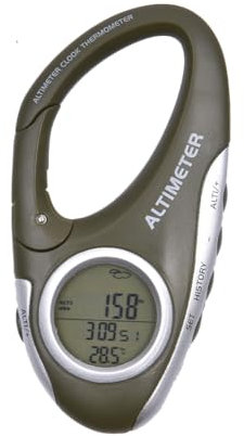 Digital Altimeter Barometer, Portable Multifunctional Digital Altimeter Barometer Thermometer, Weather Forecast Barometer Hiking Accessories For Outdoor Hiking Camping Fishing