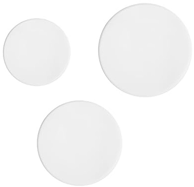 Operitacx 3 Transparente Acrylplatten als Foto Requisiten für Kosmetikfotos 3 Stück Leicht Bruchsicher mit Schutzfolie für Selbstgemacht und Fotohintergründe