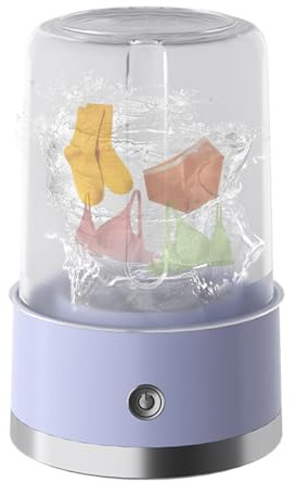 Arandela compacta - Lavadora portátil - arandelas eléctricas inalámbricas | Dispositivo de lavandería recargable, lavadora eléctrica al aire libre ligera para espacios pequeños, viajes, acampar, ciclo