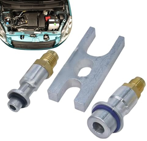 Bouchon D'étanchéité Pour Test De Fuite Climatisation Voiture | Outil D'Entretien Pour Climatisation Automobile,Bouchon de Test pour Tuyauterie Résistance Élevée pour Garage Atelier Entretien