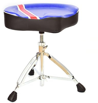 Generico Sgabello da sella in pelle PU idraulico, sedia da salone regolabile in altezza, sgabello da ufficio in piedi, for parrucchiere, bellezza, massaggi, tatuaggi, spa(Color 5)