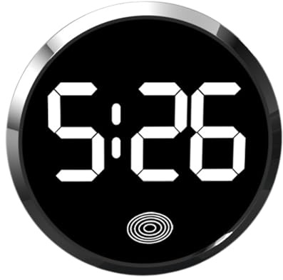 Reloj De Coche Para Salpicadero, Reloj Táctil Digital Pequeño, Relojes Con Luz LED Para Aula, Viajes, Salpicadero De Vehículo