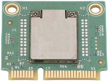 Plyisty MT7925 WiFi 7 PCIe Wireless-Karte, Tri-Band 5400 Mbit/s Netzwerkadapter mit Bluetooth 5.3, WPA4, OFDMA MU MIMO, für 10/11 Laptop PC