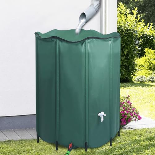 Generico Serbatoio per Acqua Piovana Pieghevole con Rubinetto 1000 L,Impianti di irrigazione