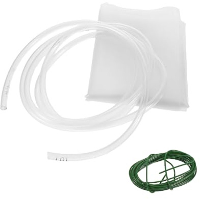 NUOBESTY Entonnoir de Collecte D'eau de Pluie Résistant aux UV en Plastique Robuste avec Déviateur de Fuite pour Système de Récupération D'eau de Pluie