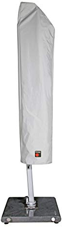 Schutzhülle für Knirps Pendelschirm 275x275 cm – Wasserdicht und wetterfest – Komfortables Verschließen – Grau