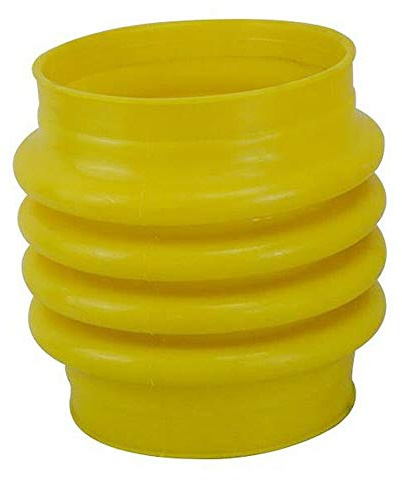 220mm Bellows Boot Jumping Jack Compactor Bellow for Wacker Rammer Tamper Polyurethane Yellow