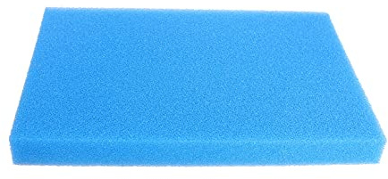 INGVIEE 2 Stück Garten Fisch Teich Blau Grob Filterschwamm 17 x 11