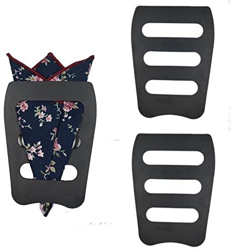 Fickkvadrathållare, tillbehör för män fyrkantig halsduk, kostymer, smoking, västar och middagsjackor, 3-pack, one size