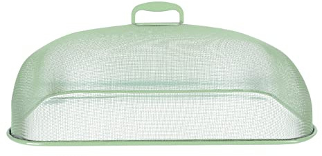 Fliegenhaube Metall Speisen Abdeckhaube Metallgitter Lebensmittelabdeckung Dome Round Mesh Screen Food Lebensmittelabdeckung Nett Abdeckhaube Abdeckhaube
