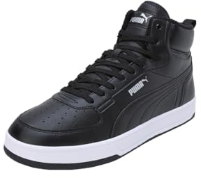 PUMA Unisex Caven 2.0 Mid Wtr Baskets, Puma Black Puma Silver Puma White, 44 EU
