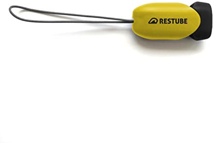 restube Notfallpfeife Super Laute Sicherheitspfeife mit 2-Ton-Frequenzen mit Lanyard, ideal für Schwimmen, Kajakfahren, Bootfahren, Überleben im Wasser, Wandern, Camping, Klettern, Yellow+Black