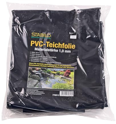 PVC Teichfolie 1,0mm - 3x4m | Folie UV- und witterungsbeständig
