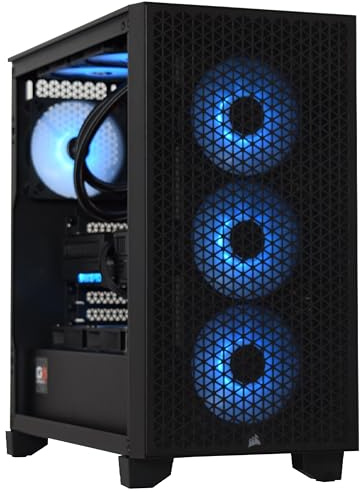 ginger6 Gaming PC Desktop 14ZH20A-6WX - Intel Core i9 14900Kf Processor, AMD Radeon RX 9070 XT 16GB Graphics, 4TB M.2 NVMe SSD, 16GB DDR5, Z790, Wi-Fi 6E 802.11ax, Liquid Cooled, Windows 10 Home
