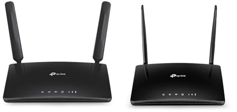 TP-Link Archer MR200 Cat4 + AC750 Mbps Dualband 4G LTE WLAN Router & TL-MR6400 LTE Router, 4G Router unterstützt SIM Karten, 4G Cat4 bis zu 150 Mbit/s