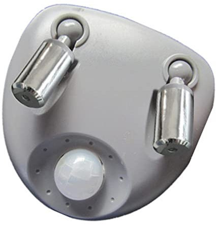 Laluky Einparkhilfe für Garagen, Universal-ABS Dual Laser Einparkhilfe Rückfahrassistent Deckenposition Infrarot-Induktionsführung Autogarage Einstellbares Einparkhilfesystem(Grau)