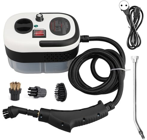 Limpiador a vapor de mano de 2500 W, alta temperatura, 1,2 l, para la limpieza de la cocina del hogar, el coche