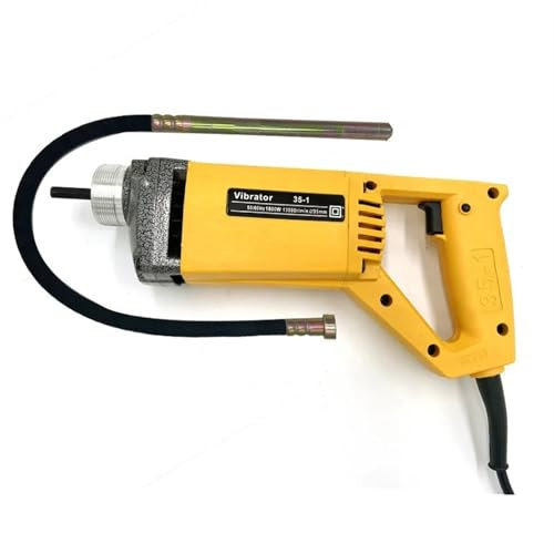 Betoniera, Vibratore for calcestruzzo portatile da 1300 W, miscelatore for calcestruzzo, vibratore for cemento