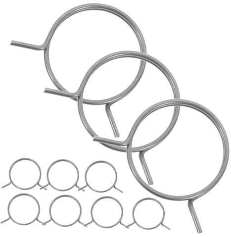 VILLCASE 10 Pièces Accessoires de Ressort de Serrure pour Portes de Ressort de Remplacement pour Serrure de Chambre Durable