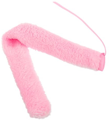 Klarinettenreinigungsbürste mit Bürstentuch Rosa Gewebe, Weiche Pflege | Saxophon und Blätter, Saugfähig und Abrasiv, Kompaktes Reinigungswerkzeug für Unterwegs