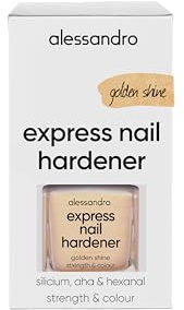 alessandro Express nail hardener golden shine 10ml