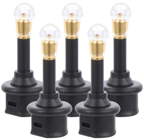Gadpiparty Adattatore Audio Ottico Digitale Fibra Ottica a Jack 3,5 Mm Femmina Maschio Set 5 Pezzi Compatto Leggero Uscita Cuffie per Home Audio