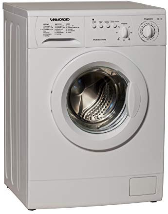 SanGiorgio S4210C lavatrice Libera installazione Caricamento frontale Bianco 5 kg 1000 Giri/min A++
