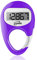 iGANK Simple Walking Pedometer Step Counter for men women kids (Purple)