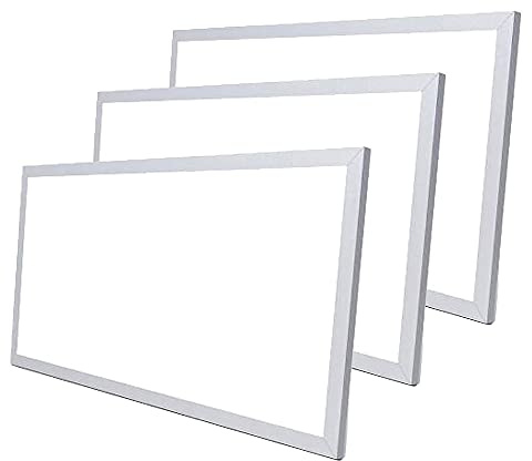 Manningham Lighting 72W LED Ceiling Recessed Panel 1200 x 600 mm 6500K Daylight White Ultra Slim Design Tile Board Super Bright (4X Panels)