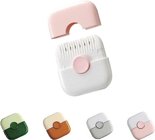 2-in-1-Haarschneider, Spliss-Haarschneider, manueller Haarschneidekamm für Damen, zum Trimmen und Stylen dünner und dicker Haare