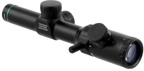 ToopMount Optics Monokular Scope 1-4X20 zf, 25,4mm Tubus Sucher, Absehen 1/2 Zoll Voll multivergütet Monokular Wasserdicht