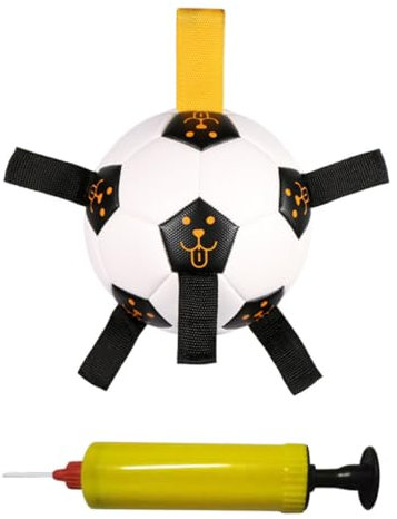 BESPORTBLE Hundespielball Als Kauspielzeug Und Beißspielzeug Für Welpen Hundespielzeug Lustigem Fußball-Spielzeug Für Hundetraining Molar-Spielzeug Für Haustiere