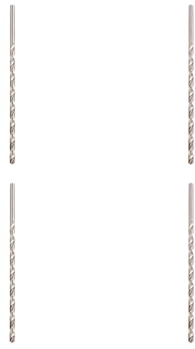 Extra Langer 6-mm-HSS-Bohrer, Schlangenbohrer mit Geradem Schaft für Schlaganwendungen, Schnelles Bohren in Block, Mauerwerk, Beton, Einfaches und Müheloses Bohren mit Spiralbohrer