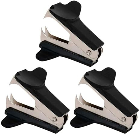 3 Stück Heftklammern Entferner Lock Eagle Entklammerer Entklammerer Klammerentferner Heftklammernentferner Klammerentferner Entklammerer Heftgerät für Schule Büro Haus