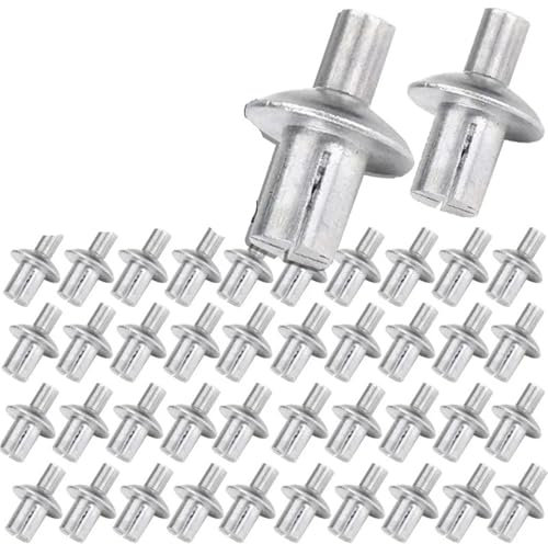 100-10 pezzi rivetti ad espansione for martello a percussione viti autofilettanti for chiodi in alluminio elementi di fissaggio(10PCS,5x7mm)