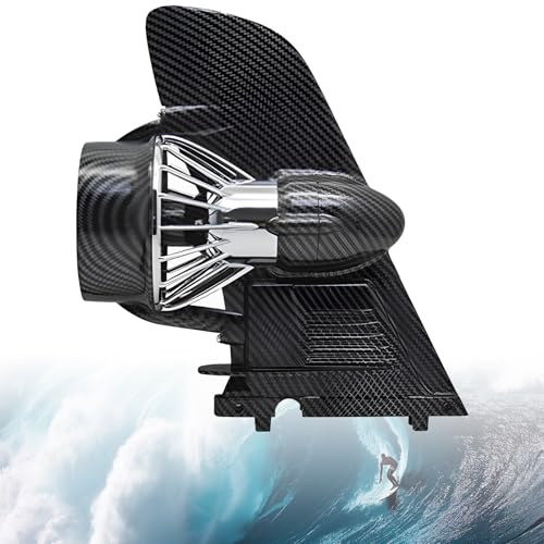 LADECNERHT Elektrisch Motorisierte Flosse, 24 V Schub Surfbrett Unterwasser-Thruster, Surf- Und Sup-Flossenbatterie, Elektrischer Flossen-Stand-up-Paddleboard-Motor Für Kajak, Angelboot